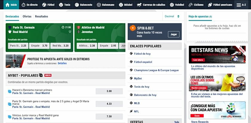 betstars opiniones